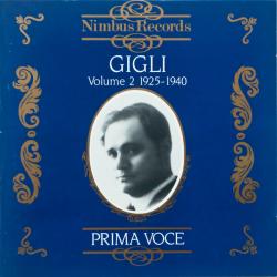 BENIAMINO GIGLI Gigli, Volume 2 1925-1940 Фирменный CD 