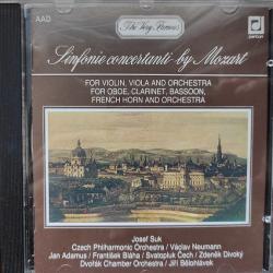 MOZART Sinfonie Concertanti By Mozart For Violin, Viola And Orchestra, For Oboe, Clarinet, Bassoon, French Horn And Orchestra Фирменный CD 