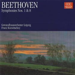 BEETHOVEN Symphonies Nos. 1 & 8 Фирменный CD 