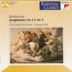 BEETHOVEN Symphonies No. 2 & No. 5 Фирменный CD 