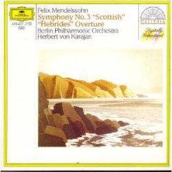 MENDELSSOHN Symphony No.3 "Scottish" / "Hebrides" Overture Фирменный CD 