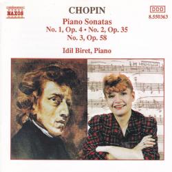 Chopin, Idil Biret Piano Sonatas No.1, Op. 4 • No. 2, Op. 35 • No. 3, Op. 58 Фирменный CD 