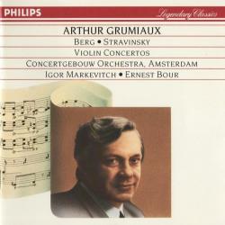 Grumiaux / Berg / Stravinsky Violin Concertos Фирменный CD 