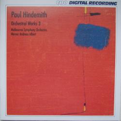 Paul Hindemith - Melbourne Symphony Orchestra, Werner Andreas Albert Orchestral Works 3 Фирменный CD 