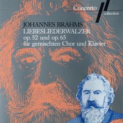 Brahms - Helmuth Rilling Liebesliederwalzer Op. 52 Und Op. 65 Für Gemischten Chor Und Klavier Фирменный CD 