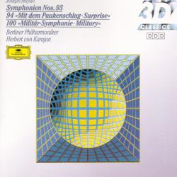 HAYDN Symphonien Nos. 93 94 »Mit Dem Paukenschlag ·Surprise « - 100 » Militär-Symphonie · Military « Фирменный CD 