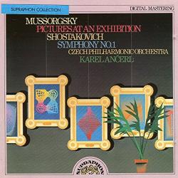Mussorgsky / Shostakovich Pictures At An Exhibition / Symphony No. 1 Фирменный CD 