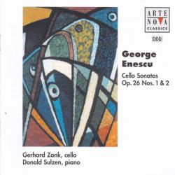 GEORGE ENESCU Cello Sonatas Op. 26 Nos. 1 & 2 Фирменный CD 