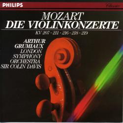 MOZART Die Violinkonzerte KV 207 211 216 218 219 Фирменный CD 