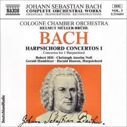 BACH Harpsichord Concertos I (Concertos For 1 Harpsichord) Фирменный CD 