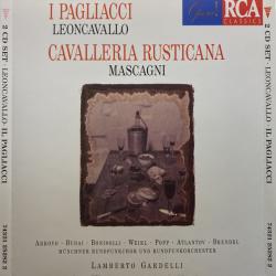Leoncavallo, Mascagni I Pagliacci / Cavalleria Rusticana Фирменный CD 