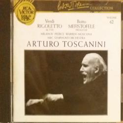 VERDI / BOITO - TOSCANINI Mefistofele / I Lombardi • Rigoletto (Excerpts) Фирменный CD 