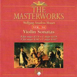MOZART Violin Sonatas K378 / K379 / K380 / K547 Фирменный CD 