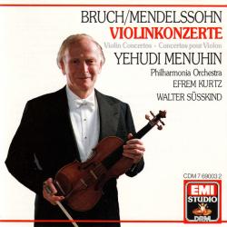 Mendelssohn, Bruch - Yehudi Menuhin Violinkonzerte Фирменный CD 