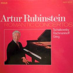 Artur Rubinstein - Tschaikowsky, Rachmaninoff, Grieg Romantic Concertos LP-BOX 