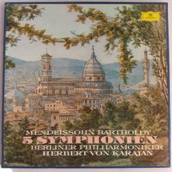 MENDELSSOHN 5 Symphonien LP-BOX 