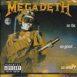 MEGADETH So Far, So Good... So What! Фирменный CD 