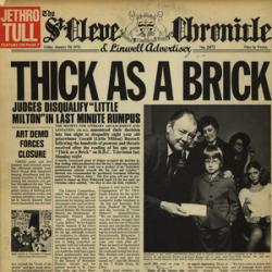 JETHRO TULL Thick As A Brick Виниловая пластинка 
