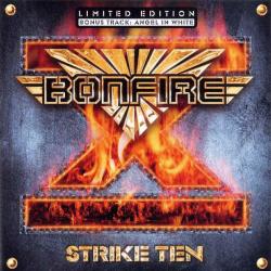 BONFIRE Strike Ten Фирменный CD 