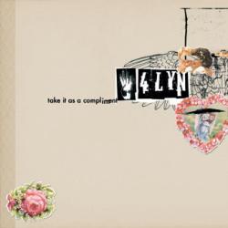 4LYN Take It As A Compliment Фирменный CD 
