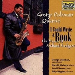 George Coleman Quartet I Could Write A Book - The Music Of Richard Rodgers Фирменный CD 