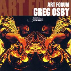 GREG OSBY Art Forum Фирменный CD 