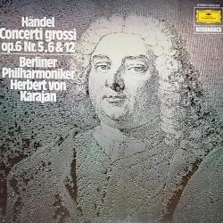 HANDEL Concerti Grossi, Op. 6 Nr. 5, 6 & 12 Виниловая пластинка 