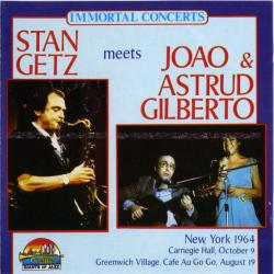 STAN GETZ Stan Getz Meets Joao & Astrud Gilberto Фирменный CD 
