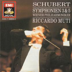 SCHUBERT Symphonien 3 & 5 Фирменный CD 