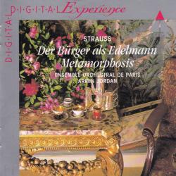 STRAUSS Der Bürger Als Edelmann, Metamorphosen Фирменный CD 
