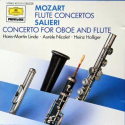 Mozart, Salieri Flute Concertos, Concerto For Oboe & Flute Фирменный CD 