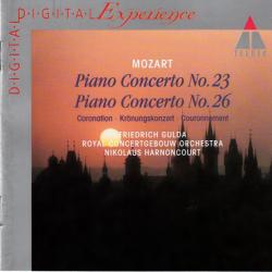 MOZART Piano Concerto No. 23 / Piano Concerto No. 26 (Coronation · Krönungskonzert · Couronnement) Фирменный CD 