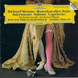 STRAUSS Rosenkavaliersuite / Vier Sinfonische Zwischenspiele / Capriccio / Salome Фирменный CD 
