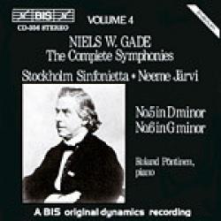 NIELS W. GADE The Complete Symphonies, Volume 4 - No.5 In D Minor / No.6 In G Minor Фирменный CD 