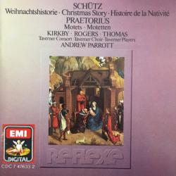 Schütz, Praetorius Weihnachtshistorie · Christmas Story · Histoire De La Nativité / Motets · Motetten Фирменный CD 