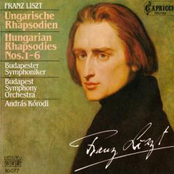 LISZT Hungarian Rapsodies Nos.1-6 Фирменный CD 