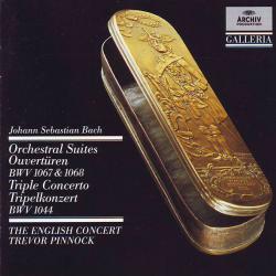 BACH Orchestral Suites BWV 1067 & 1068 • Triple Concerto BWV 1044 Фирменный CD 
