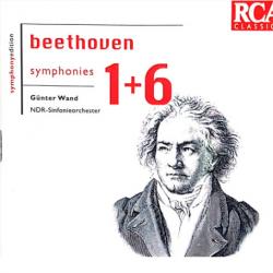 GUNTER WAND Beethoven Symphonies Nos. 1 + 6 Фирменный CD 