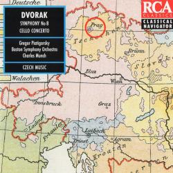 DVORAK Symphony No 8 / Cello Concerto Фирменный CD 