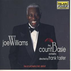 JOE WILLIAMS Live At Orchestra Hall, Detroit Фирменный CD 