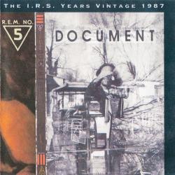 R.E.M. Document Фирменный CD 