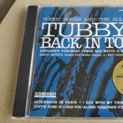 TUBBY HAYES AND THE ALL STARS TUBBY'S BACK IN TOWN Фирменный CD 