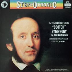 MENDELSSOHN / LONDON SYMPHONY ORCHESTRA CONDUCTOR PETER MAAG SCOTCH SYMPHONY Фирменный CD 