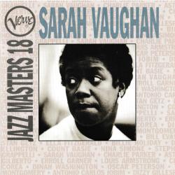 SARAH VAUGHAN Verve Jazz Masters 18 Фирменный CD 