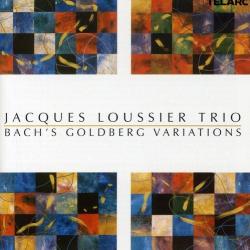 JACQUES LOUSSIER TRIO Bach's Goldberg Variations Фирменный CD 