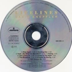 DAVID KNOPFLER Lifelines Фирменный CD 