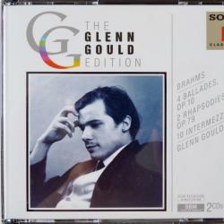 Brahms, Glenn Gould 4 Ballades, Op. 10; 2 Rhapsodies, Op. 79; 10 Intermezzi Фирменный CD 