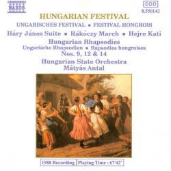 Hungarian State Orchestra, Mátyás Antal Hungarian Festival Фирменный CD 