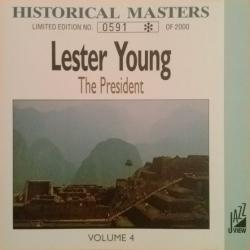 LESTER YOUNG The President Volume 4 Фирменный CD 