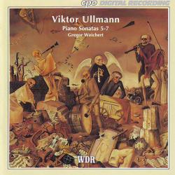 Viktor Ullmann, Gregor Weichert Piano Sonatas 5-7 Фирменный CD 
